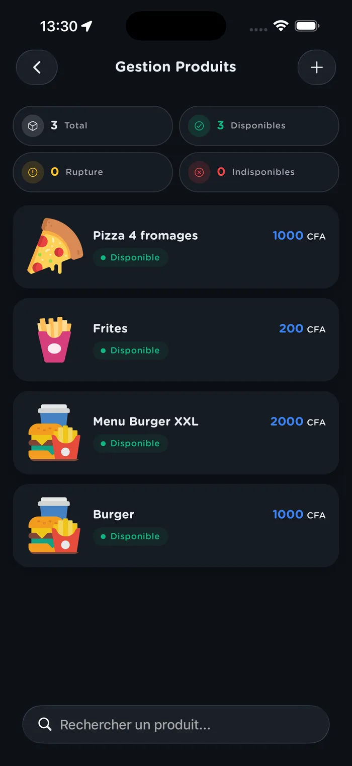 Gestion du catalogue : produits, prix et disponibilités